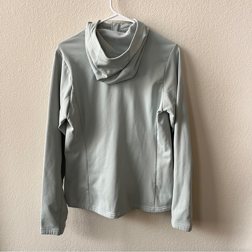 Helly Hansen Versalite Hooded Fleece Jacket Women’s Green Mist - Picture 8 of 10